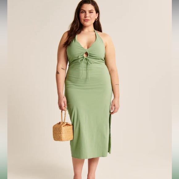 Abercrombie & Fitch Dresses Nwt Abercrombie Halter Keyhole Midi
